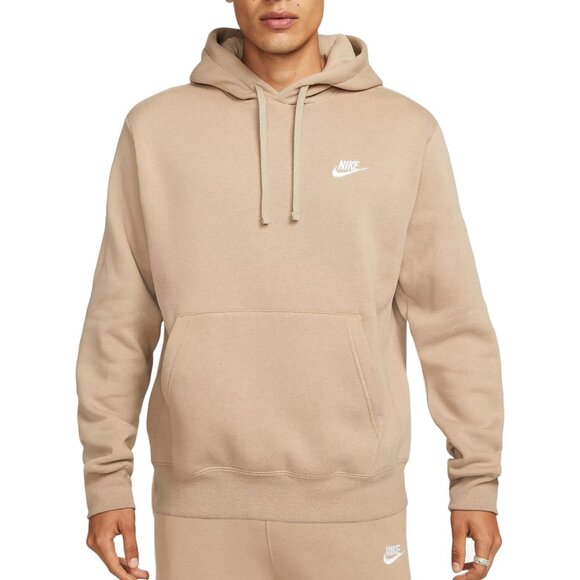 Nike Fleece 2 Piece Khaki Sweatsuit Tracksuit Matching Outfit NWT Beige/Tan NWT - Picture 2 of 16